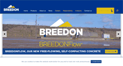 Desktop Screenshot of breedongroup.com